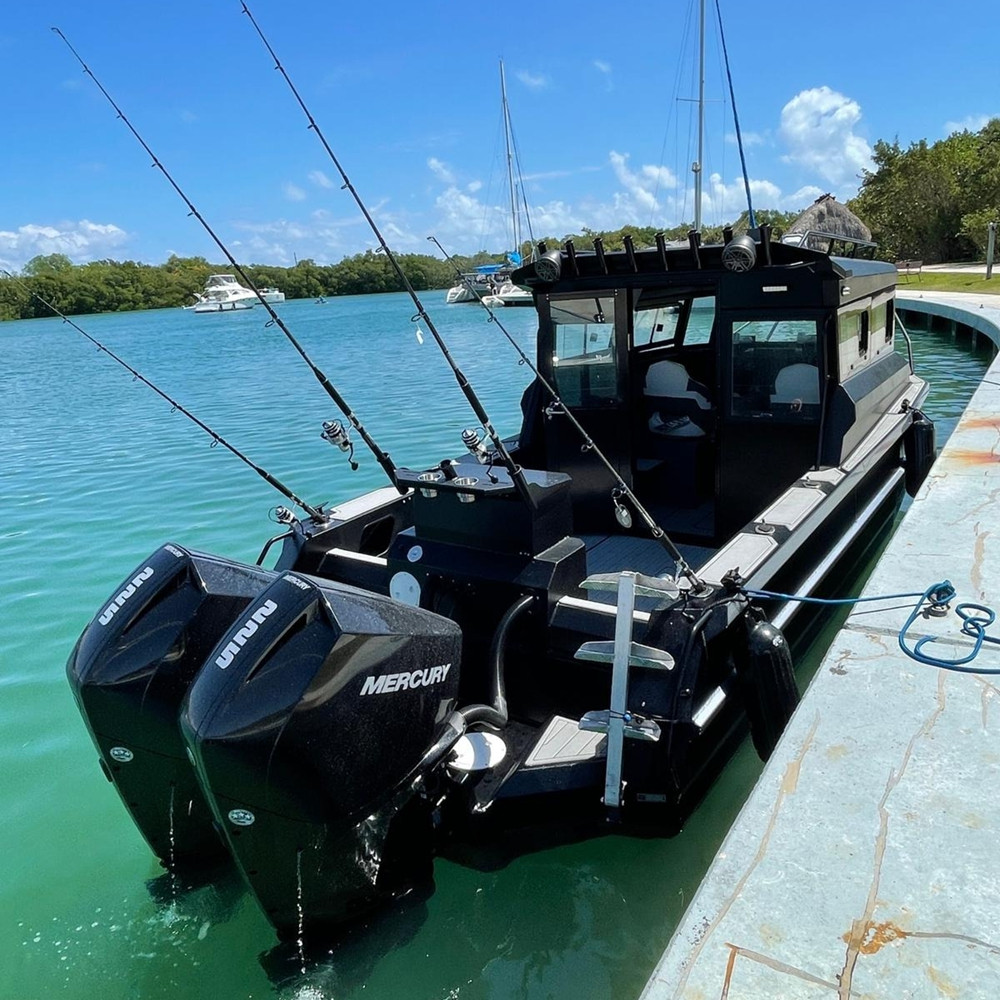 Fishing Boat Trailer - Рыболовное судно 18 футов, алюминиевое, с