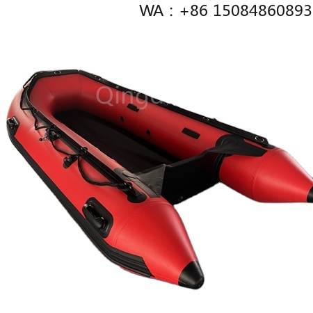 Fishing Boat Inflatable - Надувная рыбацкая лодка 2025 года, красная,