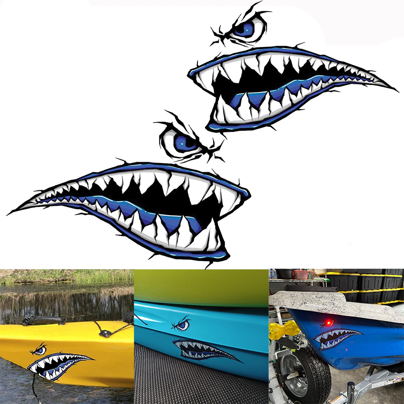 Fishing Boat Trailer - 2 шт., наклейки на лодку с