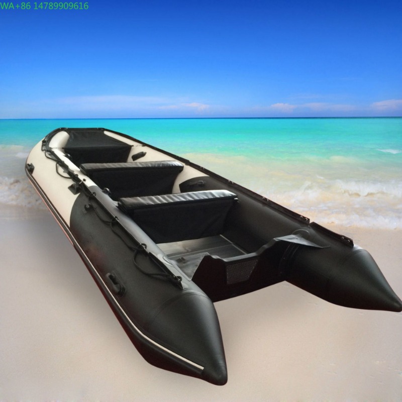 Fishing Boat Inflatable - Надувная лодка RIB из утолщенного ПВХ,