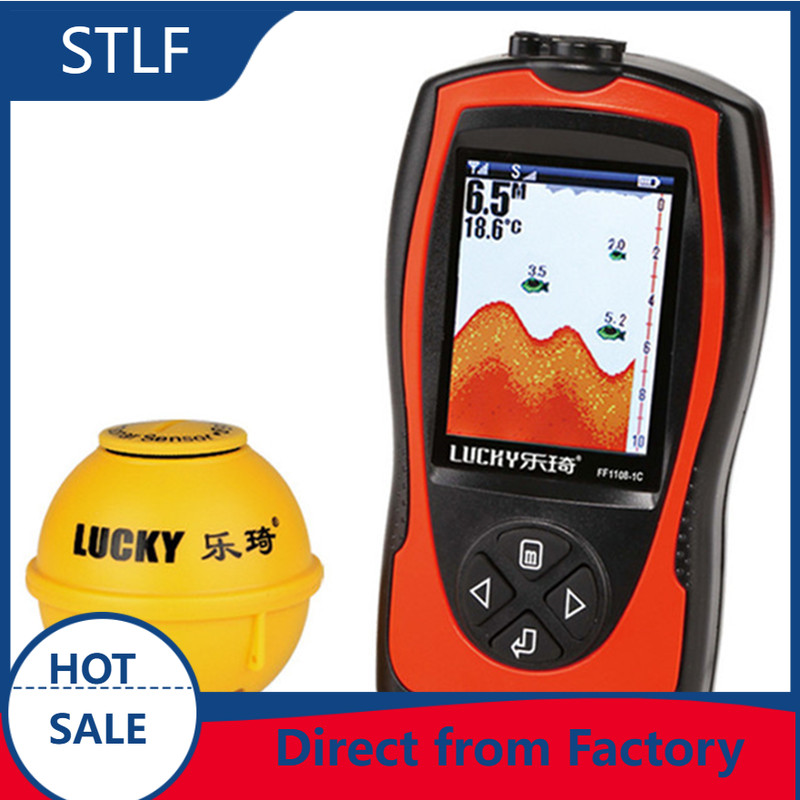 Беспроводной эхолот-датчик, по – обзор и цена Fishing Boat Depth Finder