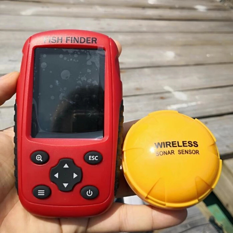 Беспроводной эхолот для поиска – обзор и цена Fishing Boat Depth Finder
