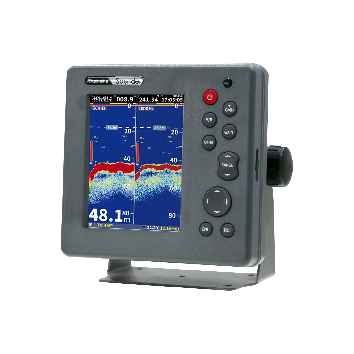 Коммерческий 6-дюймовый эхолот – обзор и цена Fishing Boat Depth Finder