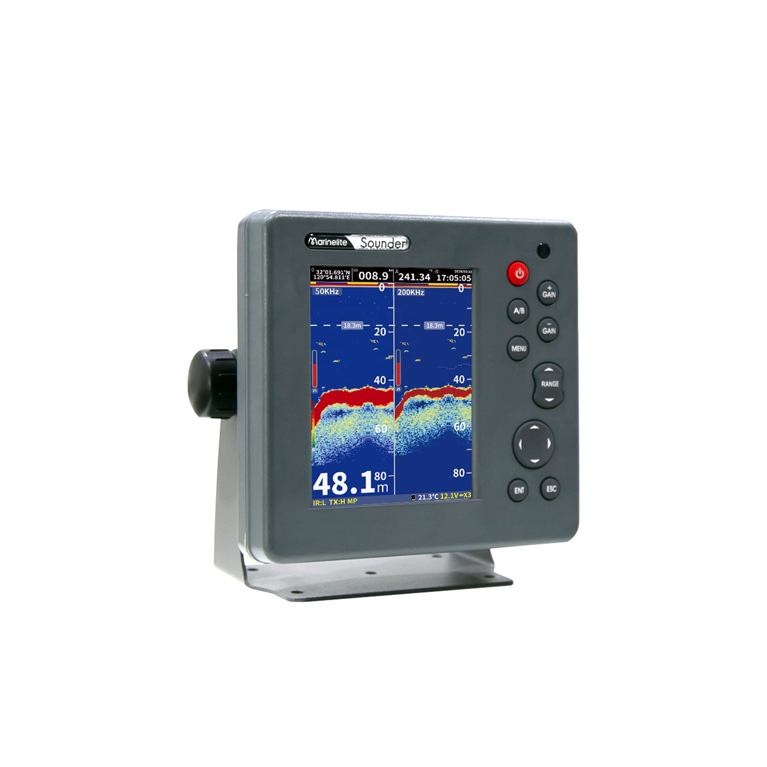 Электронные мониторы Marinelit – обзор и цена Fishing Boat Depth Finder